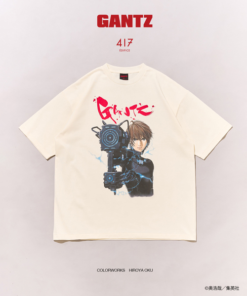 417 EDIFICE（フォーワンセブンエディフィス） tシャツ GANTZ / ガンツ
