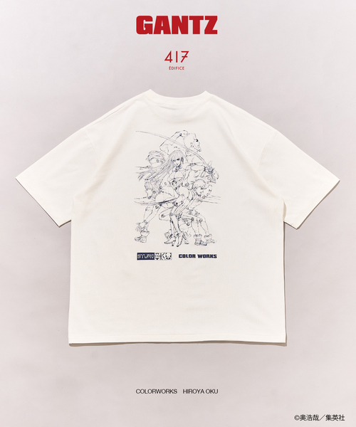 417 EDIFICE（フォーワンセブンエディフィス） tシャツ GANTZ / ガンツ
