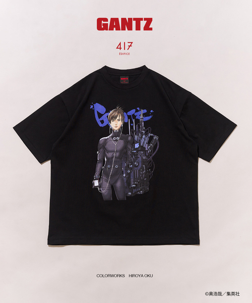 417 EDIFICE（フォーワンセブンエディフィス） tシャツ GANTZ / ガンツ