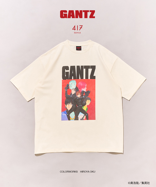 417 EDIFICE（フォーワンセブンエディフィス） tシャツ GANTZ / ガンツ