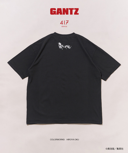 417 EDIFICE（フォーワンセブンエディフィス） tシャツ GANTZ / ガンツ