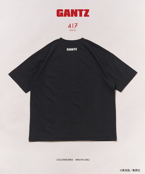 417 EDIFICE（フォーワンセブンエディフィス） tシャツ GANTZ / ガンツ