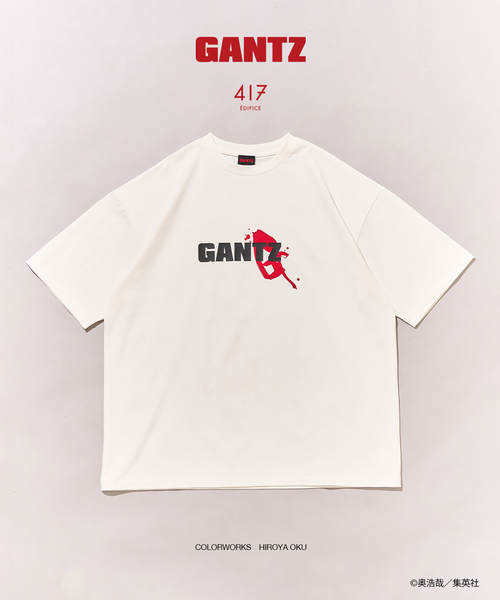 417 EDIFICE（フォーワンセブンエディフィス） tシャツ GANTZ / ガンツ