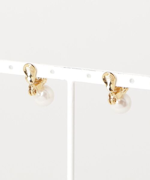 「VENDOME BOUTIQUE」 イヤリング（両耳用） ONE SIZE イエローゴールド レディース_画像2