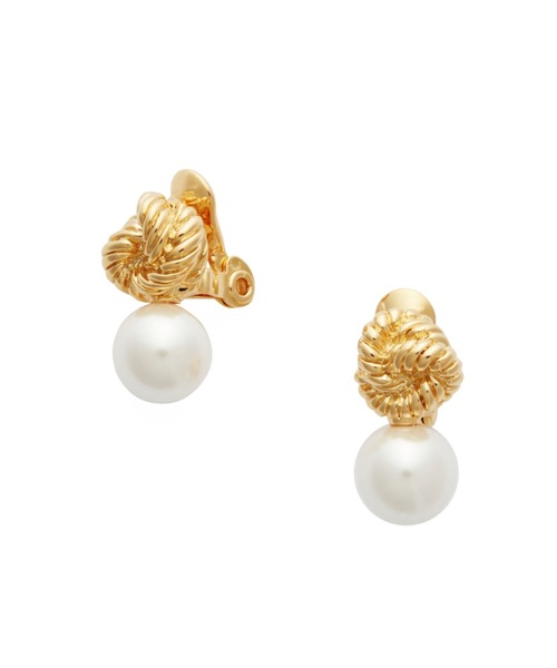 「VENDOME BOUTIQUE」 イヤリング（両耳用） ONE SIZE イエローゴールド レディース_画像3