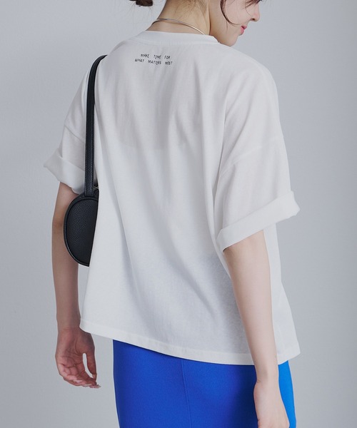 pual ce cin tシャツ コーヒーフォトプリントTシャツ レディース
