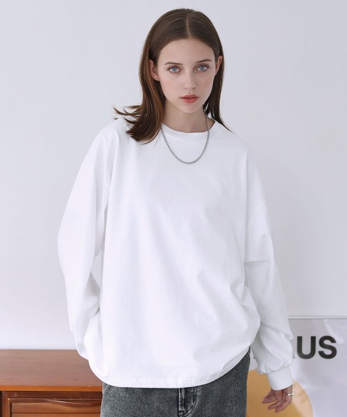 「ROCHEM」 長袖Tシャツ X-SMALL グレー メンズ_画像3