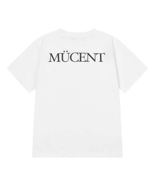 MUCENT ムセント　白　美品　即日発送 MUCENT（ムセント） tシャツ 半袖 MUCENTブランド直輸入正規品/JEDEN