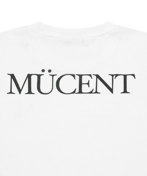 MUCENT ムセント　白　美品　即日発送 MUCENT（ムセント） tシャツ 半袖 MUCENTブランド直輸入正規品/JEDEN