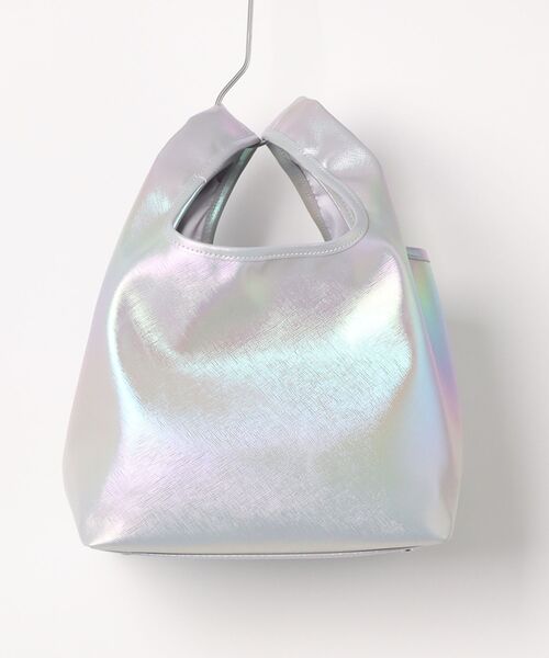 「MARY QUANT」 トートバッグ FREE シルバー レディース_画像2