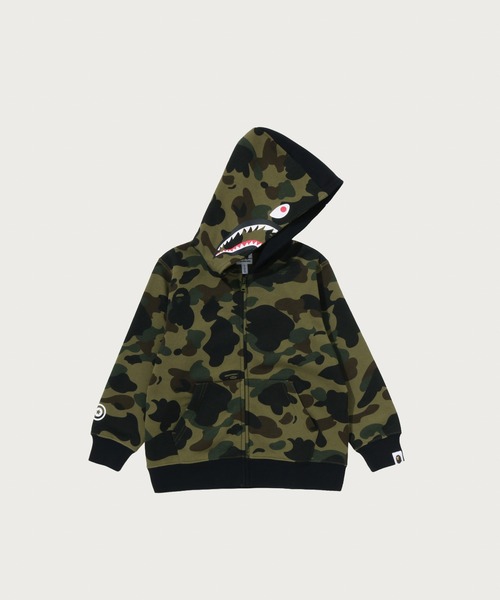 A BATHING APE（アベイシングエイプ） パーカー 1ST CAMO MILO SHARK