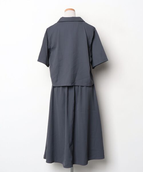 「MAISON DE THERESE」 セットアップ L グレー レディース_画像2