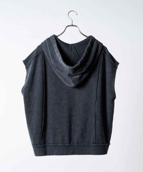「KUUUPY」 ジップアップパーカー MEDIUM ブラック メンズ_画像3