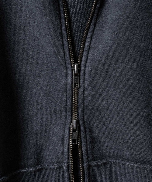 「KUUUPY」 ジップアップパーカー MEDIUM ブラック メンズ_画像9