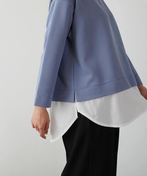 「MELROSE claire」 長袖カットソー FREE グレー レディース_画像3