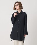 ブラウス シャツ 「conte」ジョーゼット ...の詳細画像5