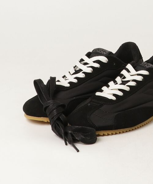 A BATHING APE スニーカー 29cm ブラック/ホワイト箱付き AAPE BY A BATHING APE（エーエイプバイアベイシングエイプ