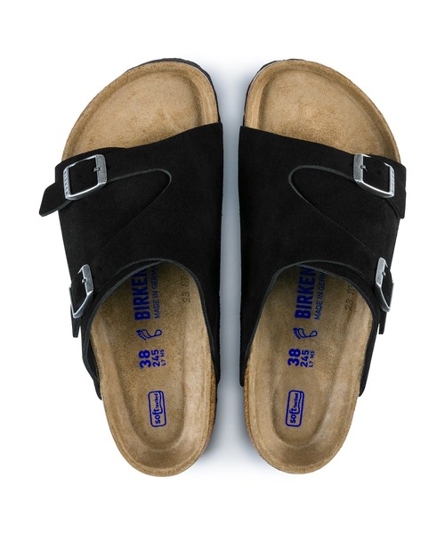 BIRKENSTOCK サンダル ZURICH SUEDE SANDAL SOFT FOOTBED BIRKENSTOCK サンダル Zurich Suede Soft Footbed 「レギュラー