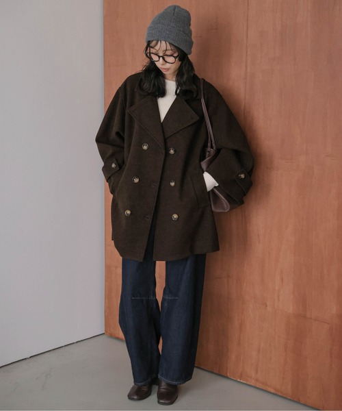 SUGAR BISKET（シュガービスケット） ピーコート pコート オーバー