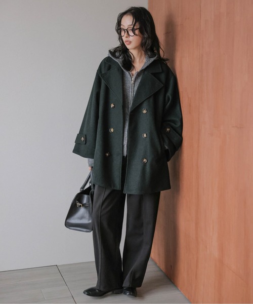 SUGAR BISKET（シュガービスケット） ピーコート pコート オーバー