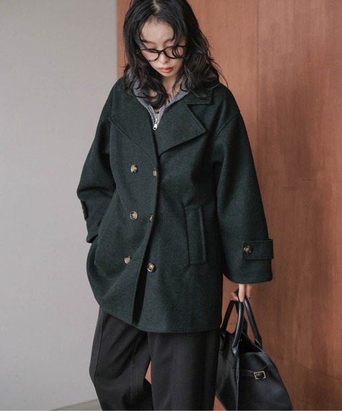 SUGAR BISKET（シュガービスケット） ピーコート pコート オーバー