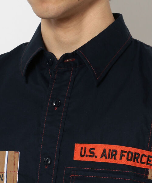 期間限定 シャツ ブラウス リメイク ストライプ ミリタリーシャツ/REMAKE STRIPE MILITARY SHIRT ZOZOTOWN PayPayモール店 - 通販 - PayPayモール 全国無料