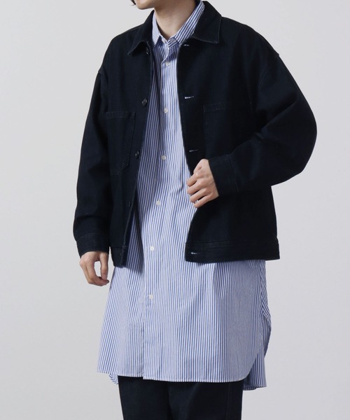 Naive magic（ナイーブマジック） シャツ ブロードAライン長袖ロング