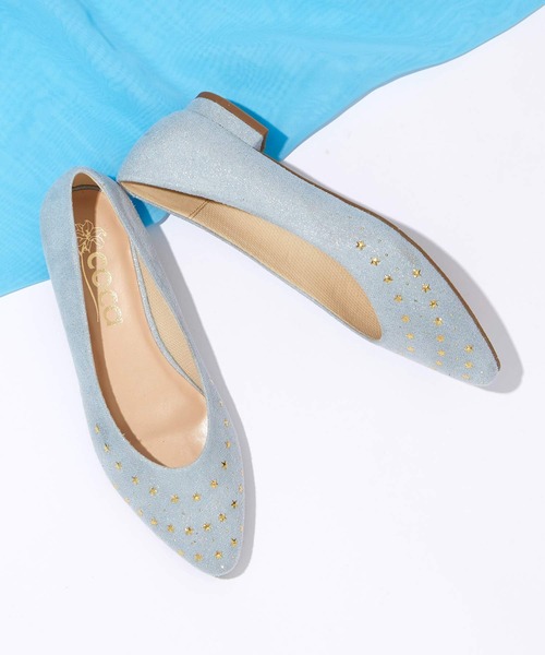 PELLICO スタッズ ローヒールパンプス　37 1/2 Revival “ANDREA STUDS” | PELLICO｜ペリーコ