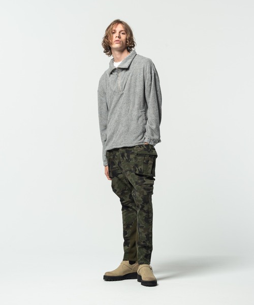 glamb（グラム） ジャージ Round Zip Pile Jersey / ラウンドジップ