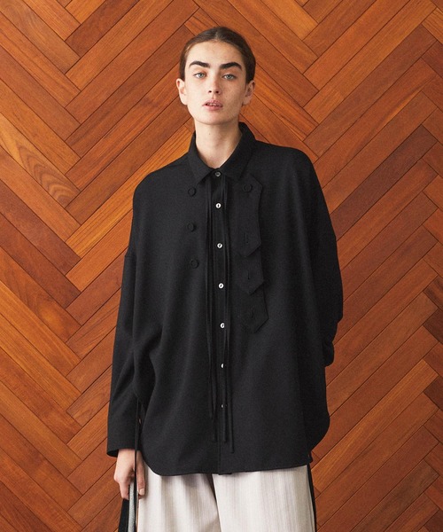 SHAREEF（シャリーフ） シャツ SIDE SLIT SHIRTS メンズ : ZOZOTOWN