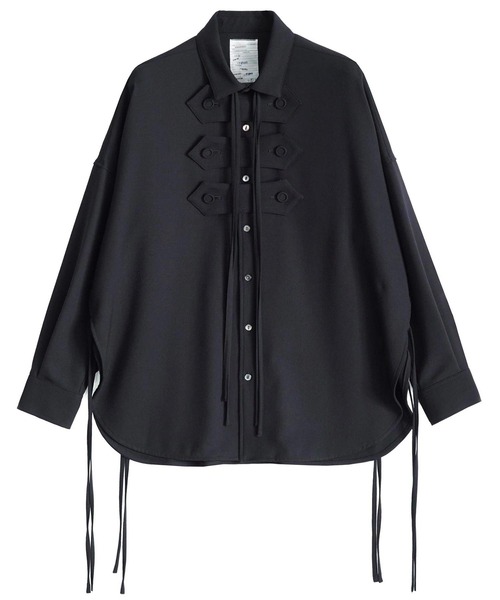 SHAREEF（シャリーフ） シャツ SIDE SLIT SHIRTS メンズ : ZOZOTOWN