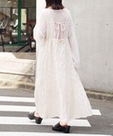 ワンピース シアージャガードノースリワンピースの詳細画像4