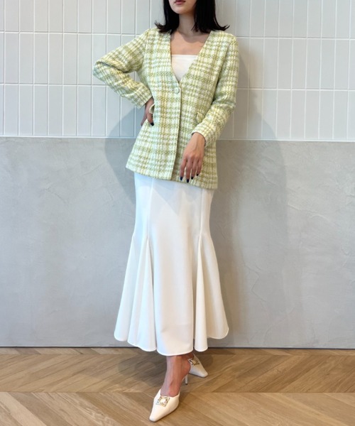 EIMY ISTOIRE ジャケット ノーカラージャケット スプリング