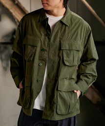 WILD THINGS ミリタリージャケット モッズコート WILDTHINGS グレイン