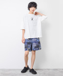 水着 「水着」総柄スイムショートパンツ キッズ...の詳細画像3