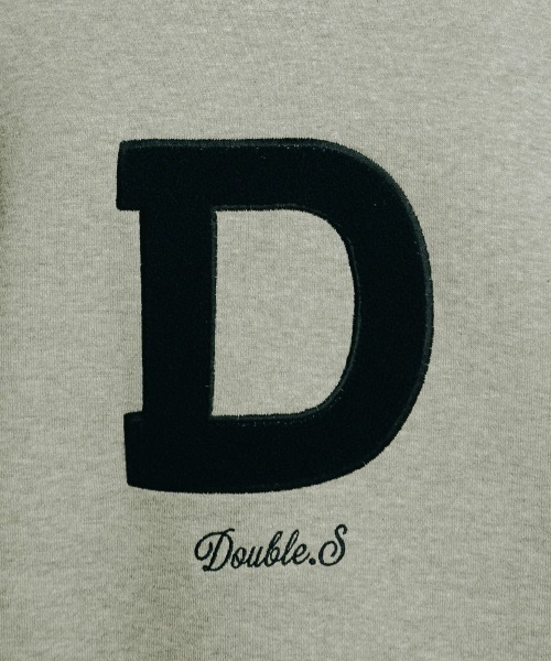 トレーナー スウェット Dロゴ裏起毛プルオーバー（WEB限定） レディース DOUBLE STANDARD CLOTHING トレーナー スウェット Dロゴ裏起毛
