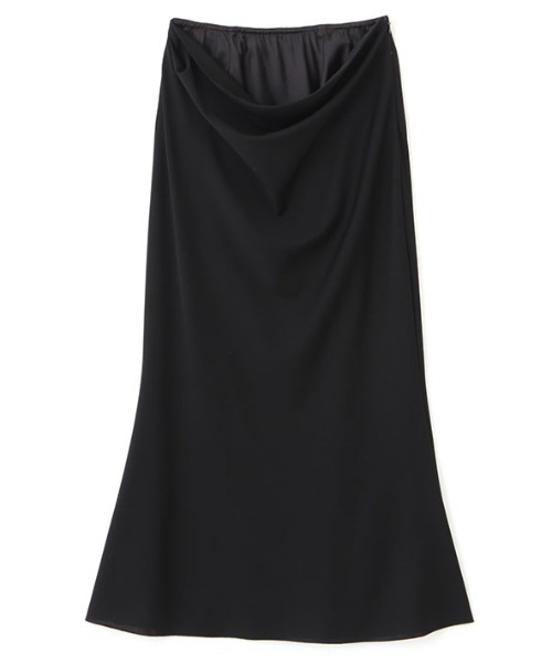 【完売品】ETRE TOKYO ドレープコクーンスカート/ブラック Sサイズ ドレープコクーンスカート(S BLACK): ボトムス │ ETRE TOKYO