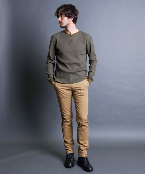 DT MaxMara ★ コットンギャバジン チノパンツ EMIRO 2色 オーガニックコットン強撚ギャバ / U.S.アーミーチノトラウザー