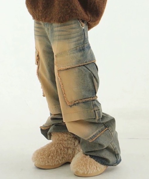 ファンシークラブ Fancyclub ドットデニムパンツ M109539757 - パンツ