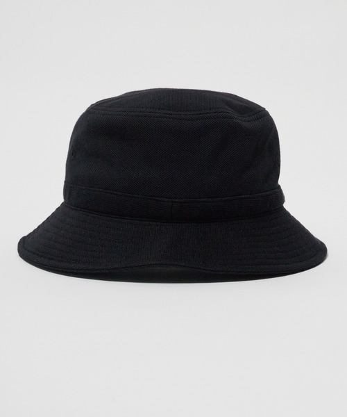 新品 未使用LACOSTE ラコステ ブラックバケット ハット キャップ 黒 新品 ラコステ バケットハット ブラック ラコステ 帽子 lacoste