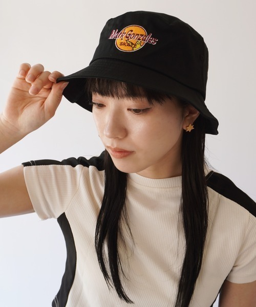 MARKM バケットハット Mark Gonzales/マークゴンザレス MONO-MART別注 2way バケット