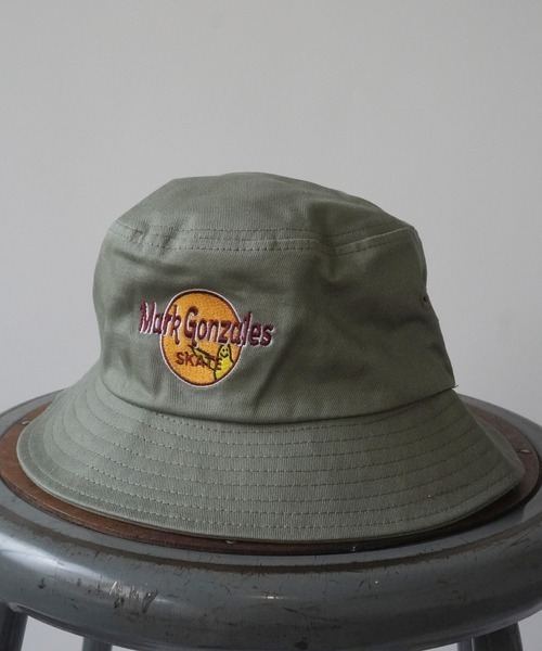 Mark Gonzales 帽子 ハット 刺繍 バケット / HAT 「（What it