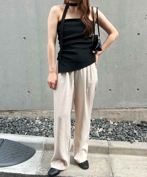 frunco タイチョーカー付きベアトップ レディース : ZOZOTOWN Yahoo!店