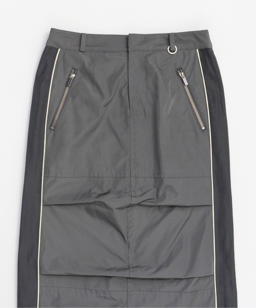 MAISON SPECIAL（メゾンスペシャル） スカート Side Line Oxford Maxi