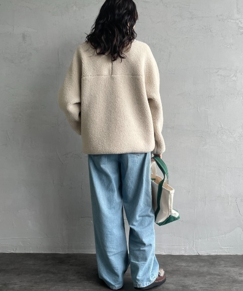ジャケット ブルゾン 「GYMPHLEX/ジムフレックス」 COZY LIGHT ボア 