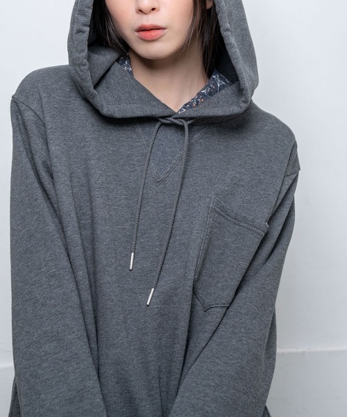 Nora Lily パーカー 「Nora Lily」Rib Brocking Hoodie (UNISEX