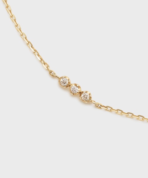 NOJESS（ノジェス） ブレスレット K10ダイヤモンドブレスレット（0.01