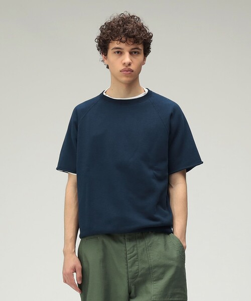 BEAMS+（ビームスプラス） トレーナー スウェット カット オフ 