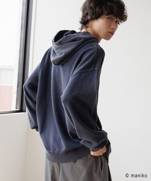 PBLIM パーカー 「PBLIM×manikoコラボ」グラフィックフーディ
