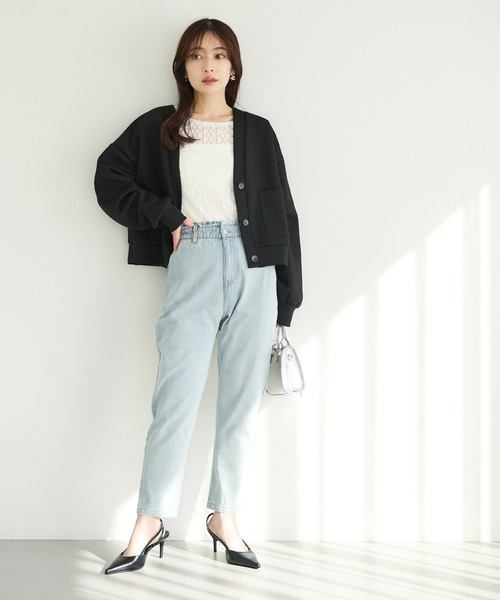 tシャツ 2WAYストレッチレーストップス レディース STUDIOUS（ステュディオス）の「【STUDIOUS/ステュディオス